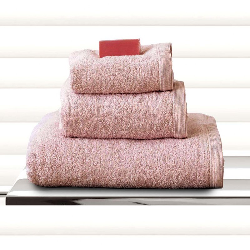 Σετ πετσέτες 3τμχ Βαμβακερές Primus Pink SB HOME (Ύφασμα: Βαμβάκι 100%, Χρώμα: Ροζ, Μέγεθος: Σετ) - Sb home - 5206864036727